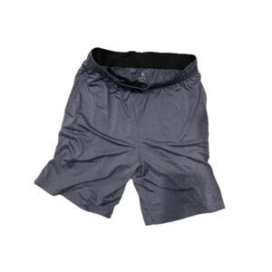 Zelos Blue Gray Athletic Shorts Mens M